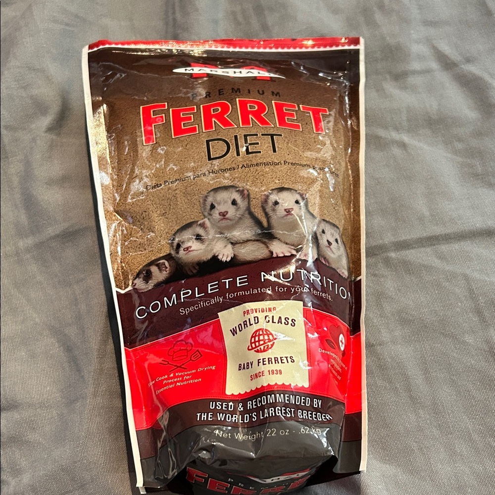 Marshall Ferret Diet - Only took 1cup out.